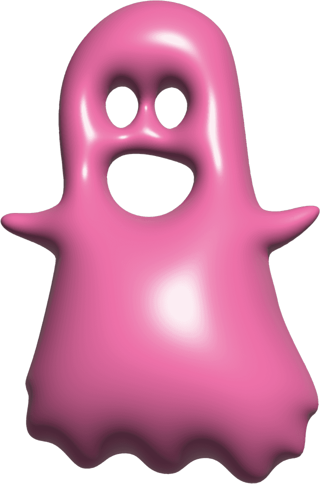 Pink ghost